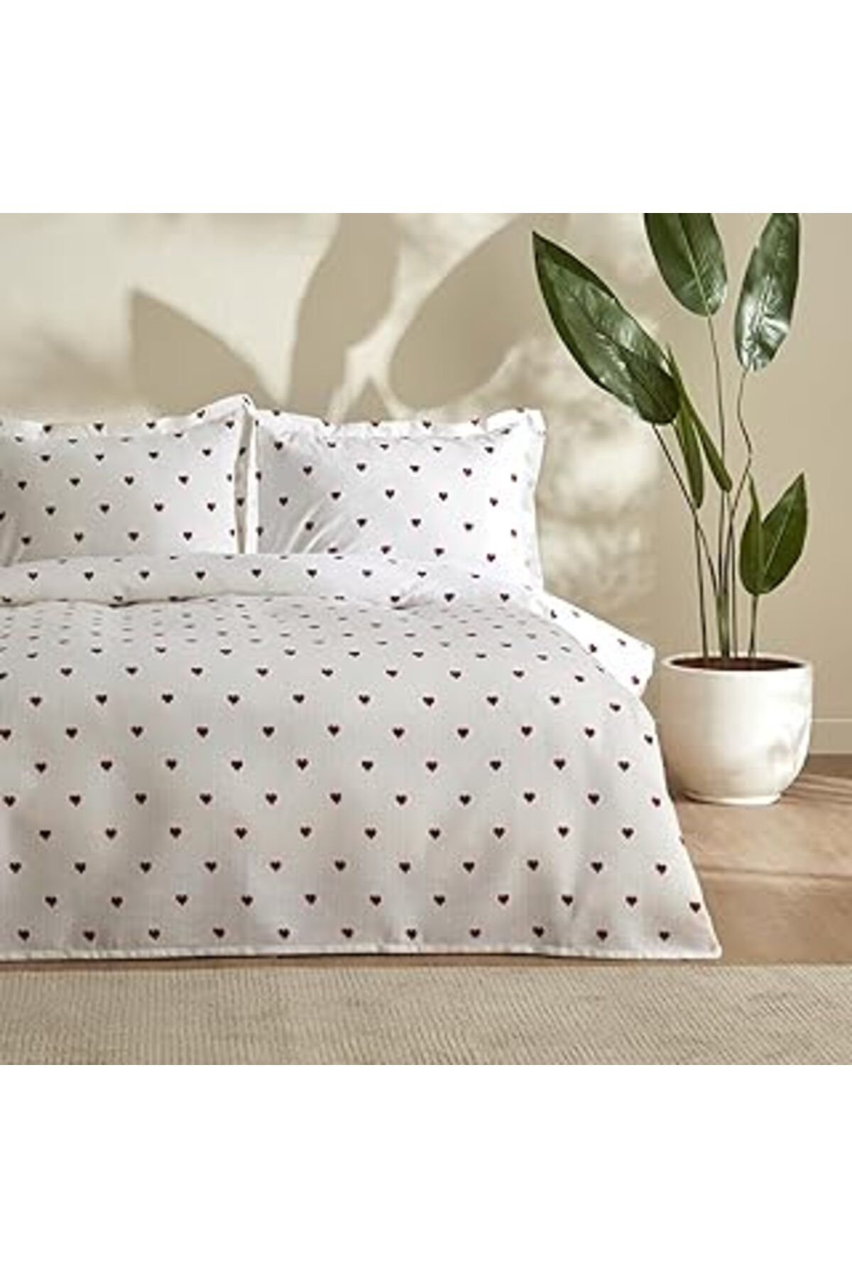 Qedii Karaca Home Amour Tek Kişilik Pike Takımı Kırmızı