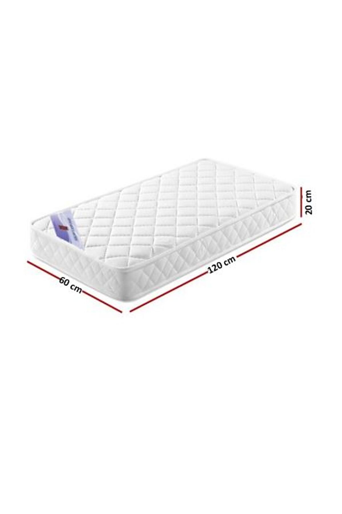 AWF AL WADI FURNITURE-Sleep EZ Spring Star Toddler Hybrid Bonnel Spring Mattress Series For Baby, 60 x 120 x 20cm 2