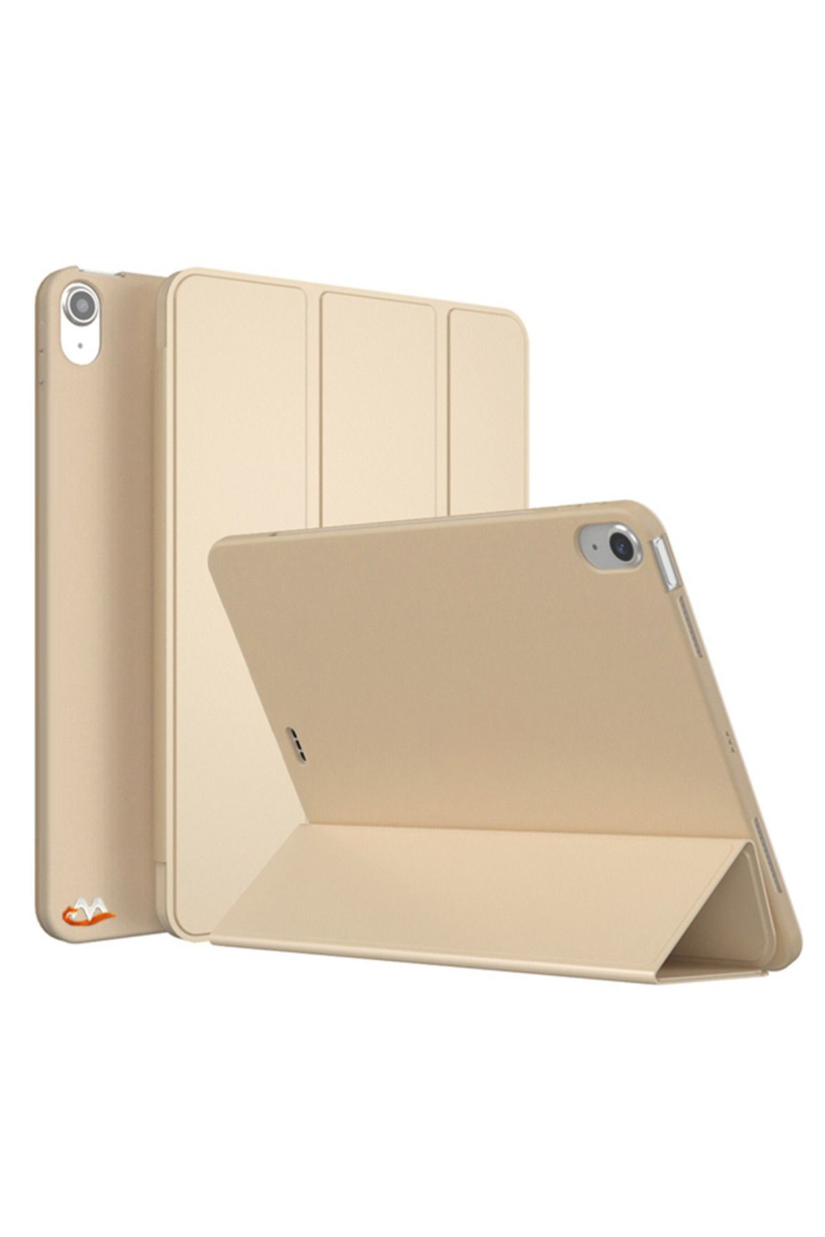 Megafox Teknoloji Apple iPad Air 10.9 2022 Uyumlu (5.Nesil) Zore Smart Cover Kalem Bölmeli Standlı 1-1 Kılıf