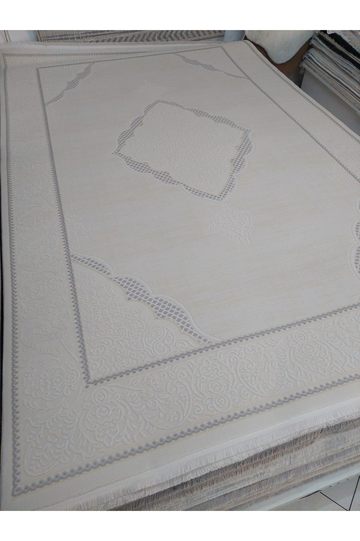 İpek Mekik Halı İPEK MEKİK HALI SARDES 6451 200X300(6M2) AKRİLİK SIK DOKUMA KALIN HALI