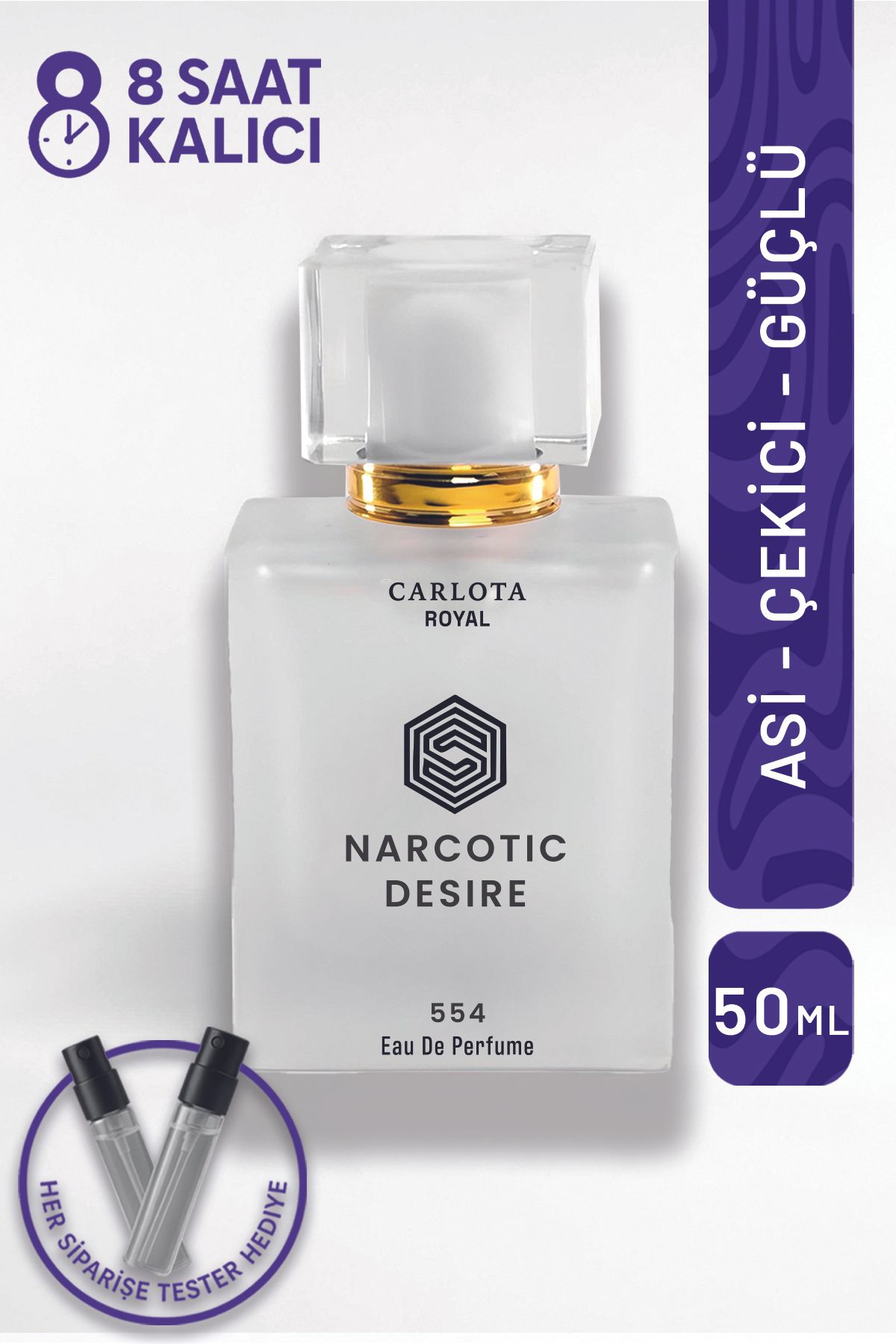 MATEO Carlota Royal Narcotic Desire 50ml. EDP No:554