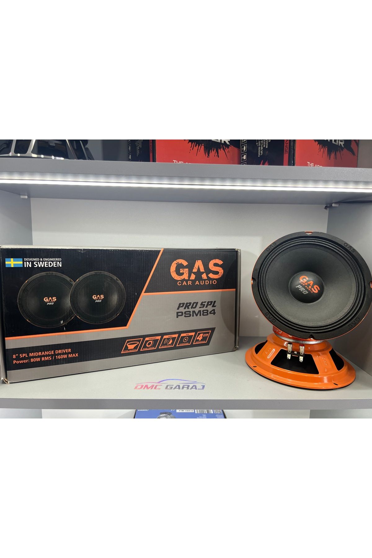 Boschmann GAS AUDİO 20 CM 80 RMS İSVEÇ ÜRÜNÜ DMCGARAJ