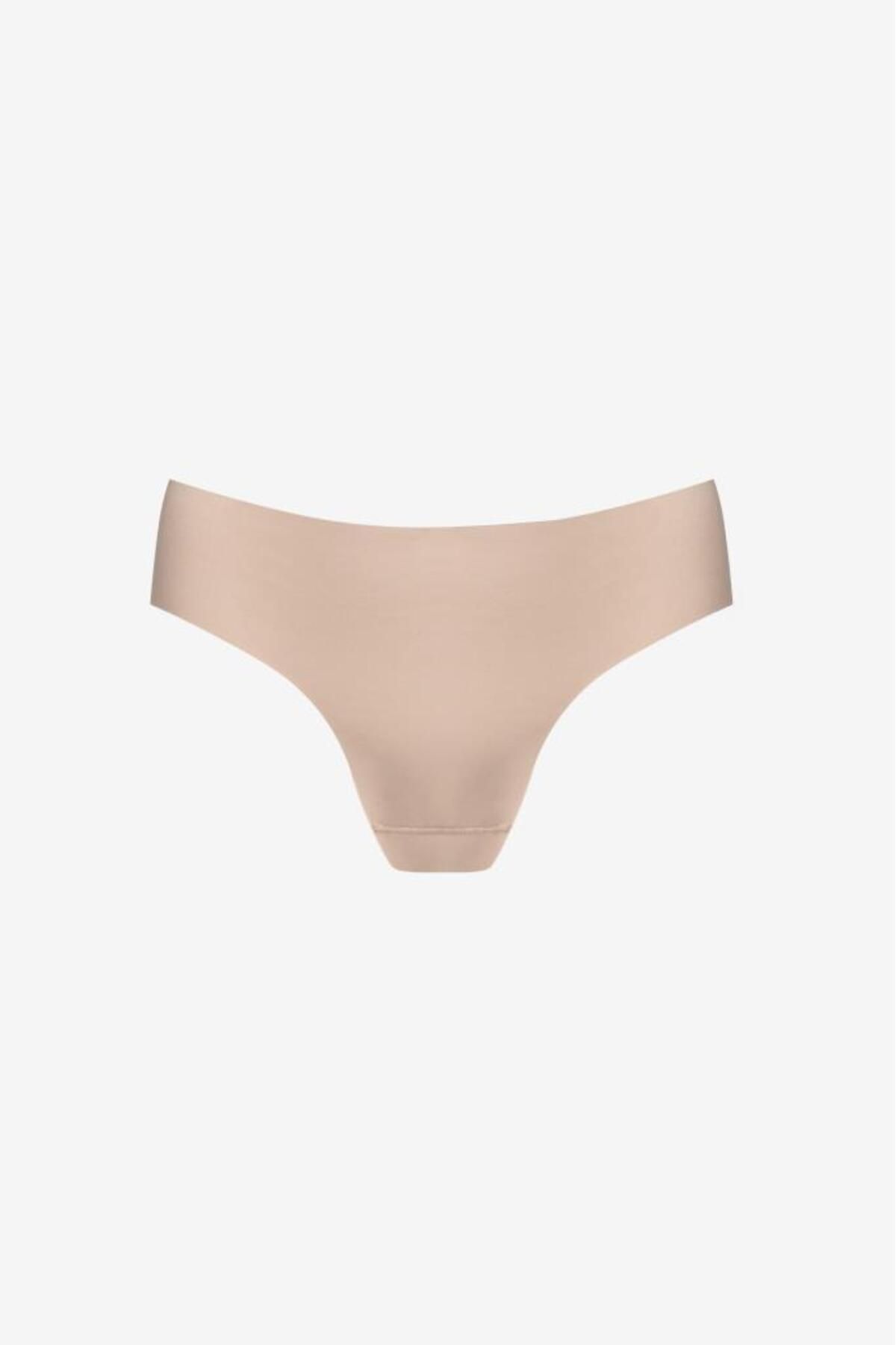Bolero Pima Pamuk Dikişsiz Kadın Slip Ten