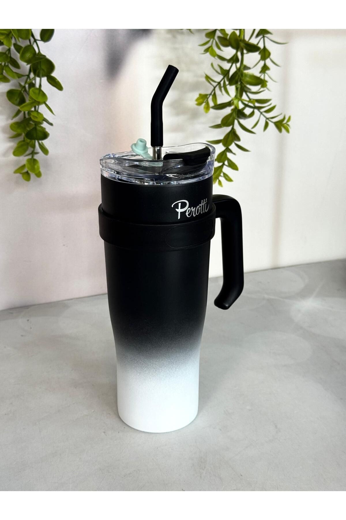 Perotti COLLE V4 PASLANMAZ ÇELİK TERMOS 1200 ML siyah