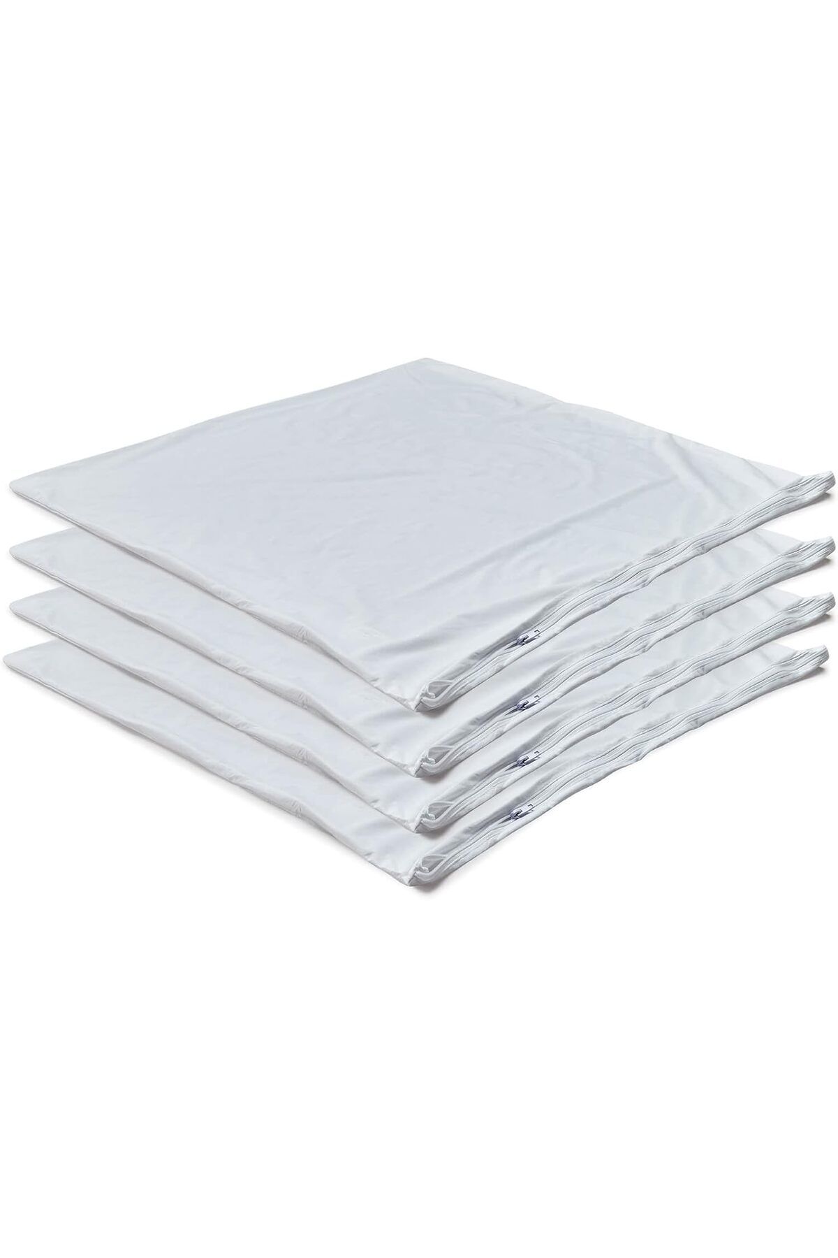 Pratic Home 4 Adet Fermuarlı Pamuklu Kumaş Kırlent İç Astarı, Yastık kılıfı, Şilte(43x43-45x45-50x50-55x55)