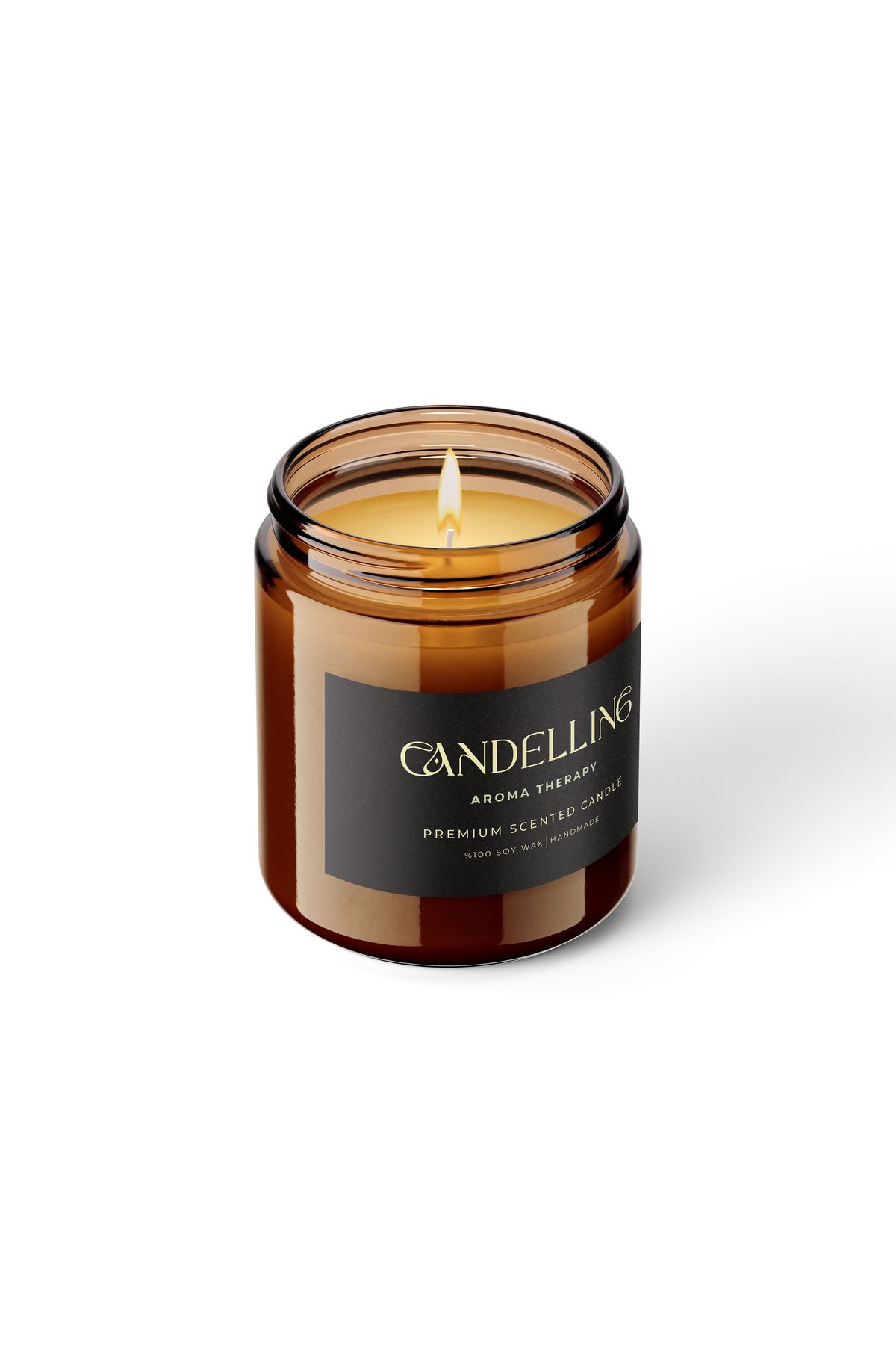 candelling Aroma Terapi Serisi Premium Mum 250 Ml / Bolluk Bereket