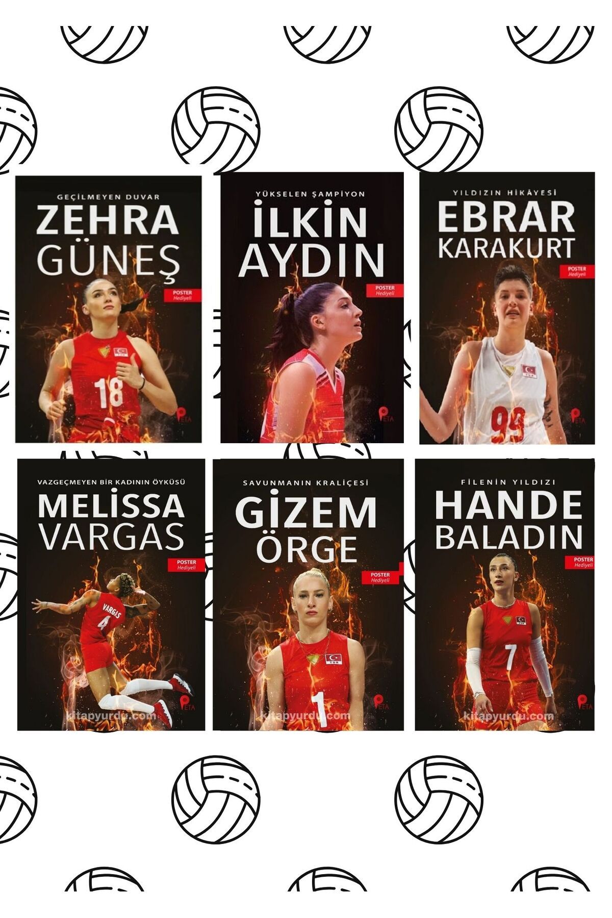 peta kitap Filenin Sultanları 6 Kitap (Poster Hediyeli ) GEÇİLMEYEN DUVARLAR