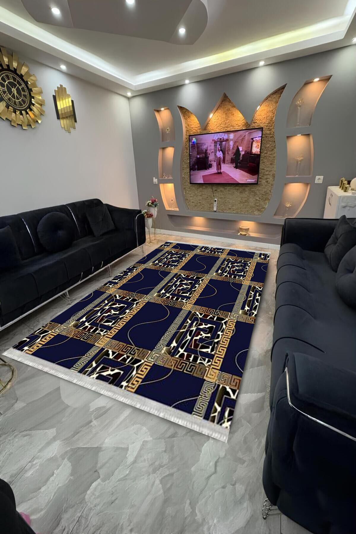 Home Dot Tabanlı yıkanabilir, leke tutmayan halı
