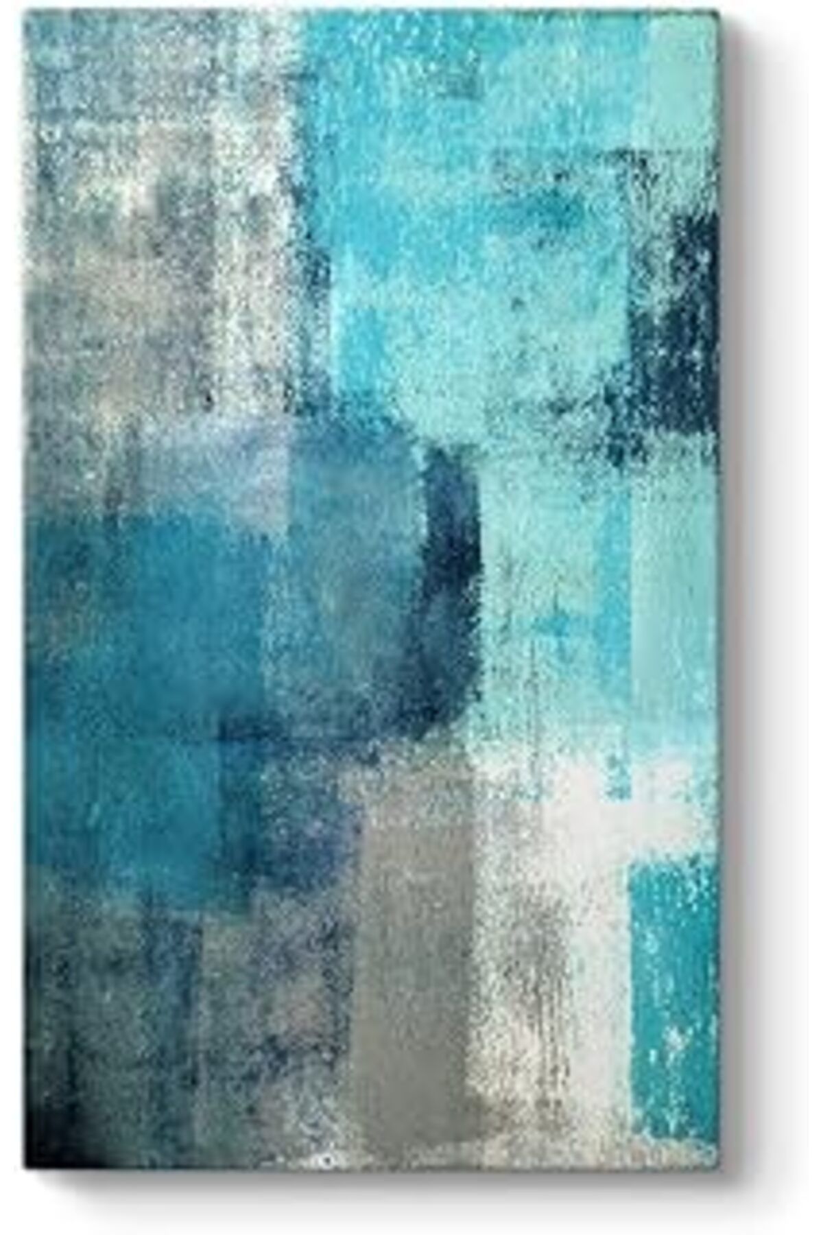 Pazarcan Tabloshop Turkuaz Mavisi Tablo 40 X 70