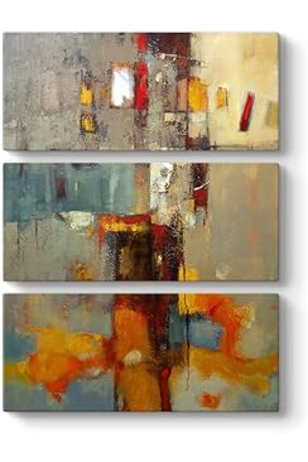 NETWORK ART Tabloshop Aerodinamik Şekilli Tablo 70 X 96-3 Parçalı