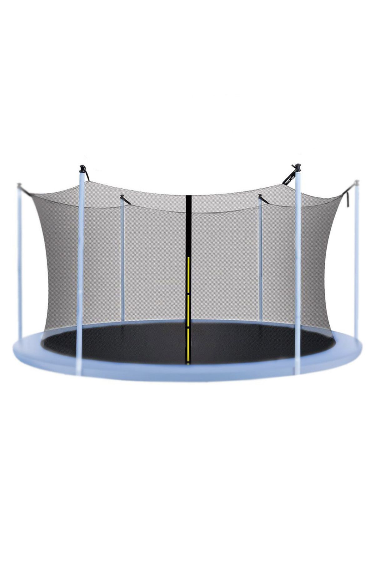 SERSIMO Plasa De Siguranta Si Protectie Trambuline, 180cm Cu 6 Stalpi Interiori - One Size