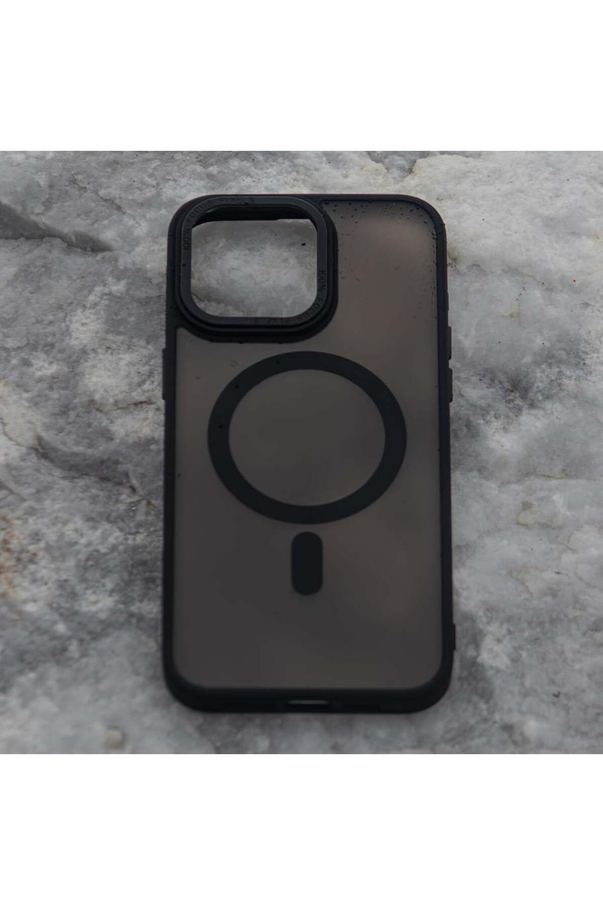 Case&Case iPhone 15 Uyumlu Focus Color Lüks Magsafe Kılıf