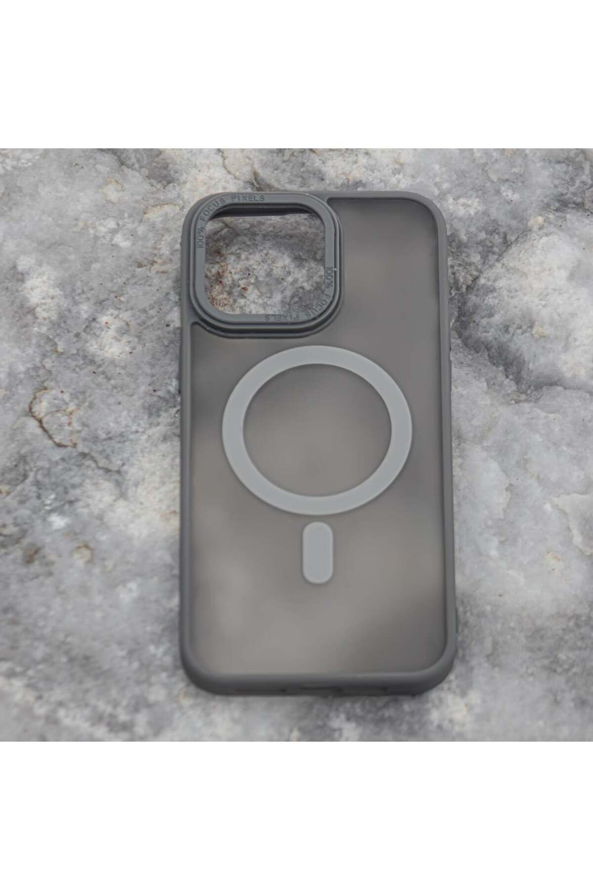 Case&Case iPhone 16 Pro Max Uyumlu Focus Color Lüks Magsafe Kılıf