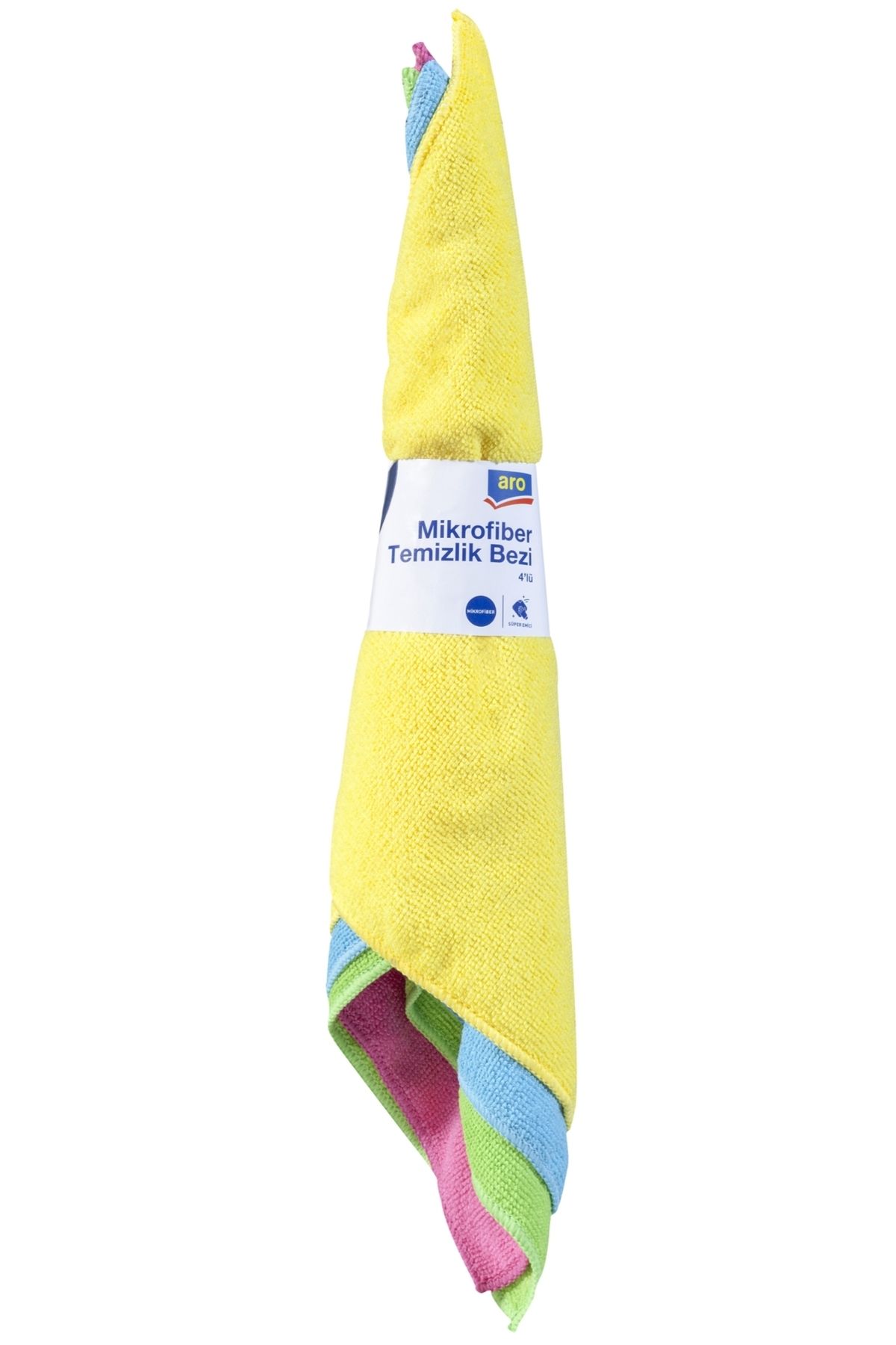Aro Mikrofiber Temizlik Bezi 4'lü