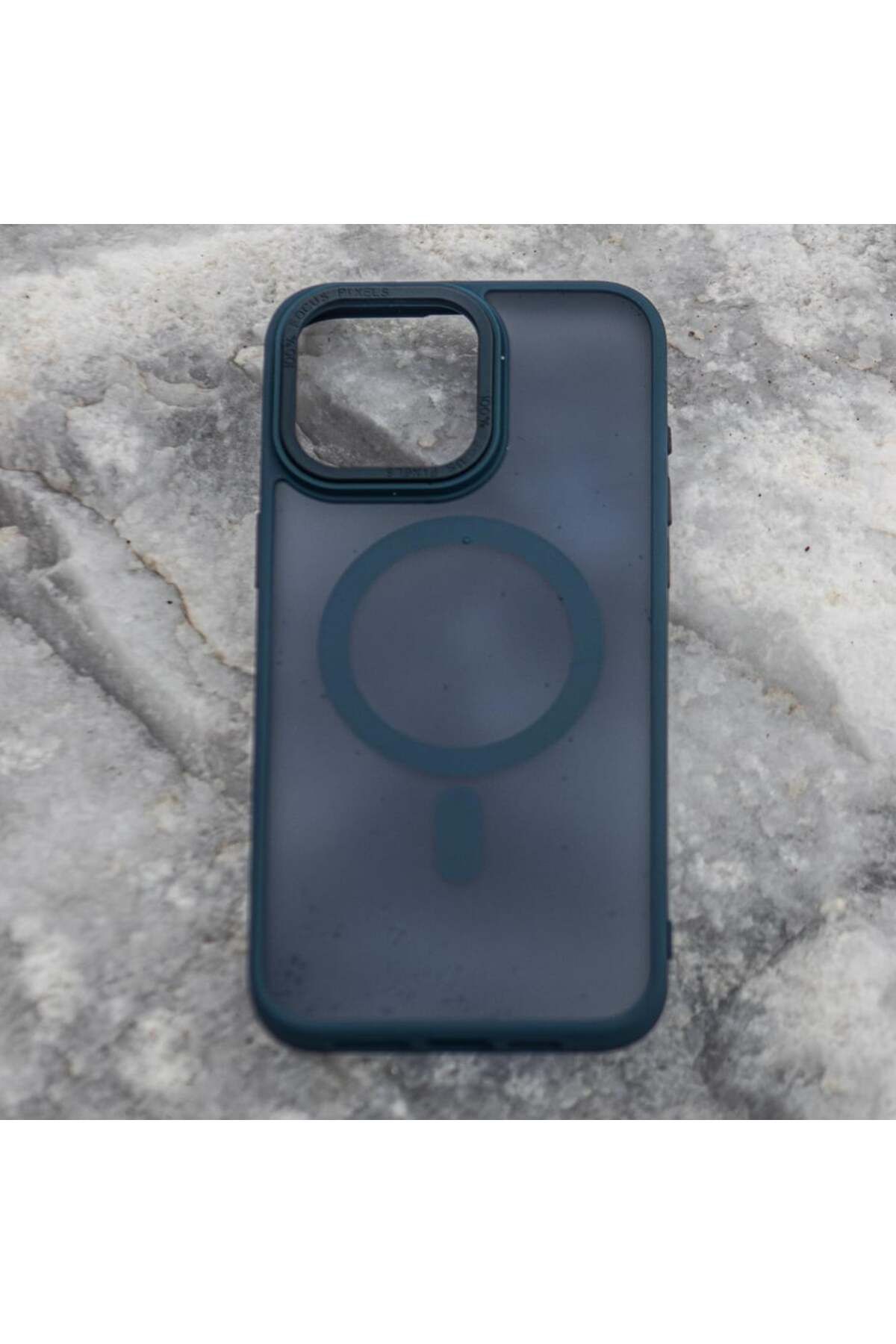 Case&Case iPhone 15 Uyumlu Focus Color Lüks Magsafe Kılıf