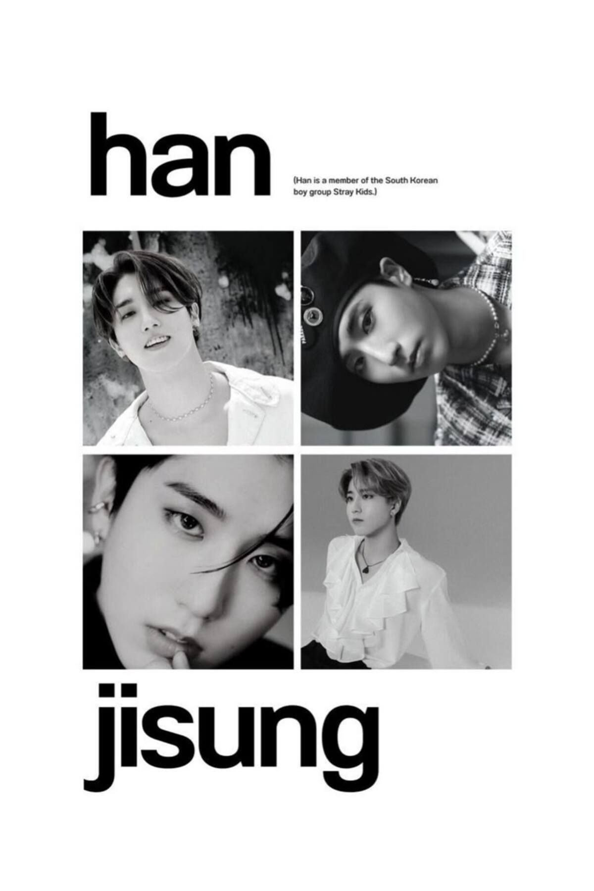512 STORE Stray Kids Bts K-Pop Tanıtım Chang-Bin, Han, Lee, Hwang, Seung,Jeongin, Lee Know Çerçevesiz Poster