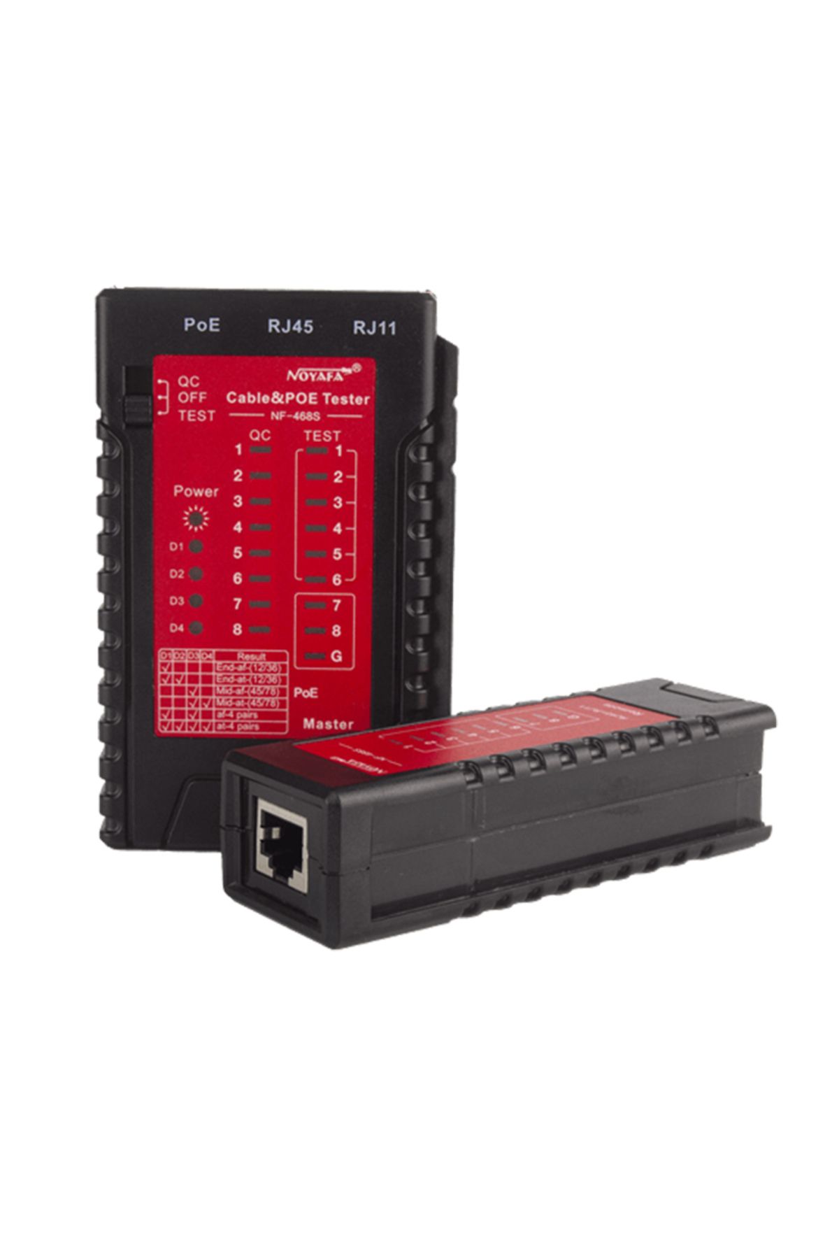 andela RJ45/RJ11/POE KABLO TEST CİHAZI NF-468S (5057)