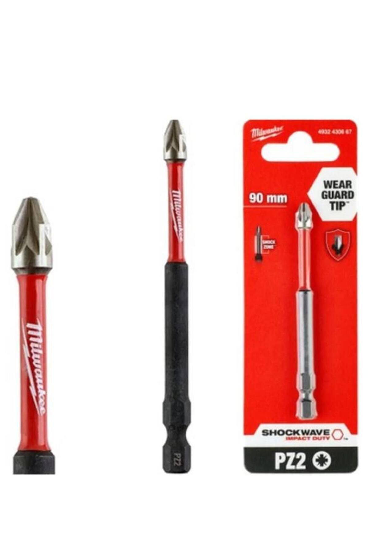 teknotrust Bits Uç Matkap Ucu Tornavida Ucu Vidalama Ucu Pz2-90mm T4932430867