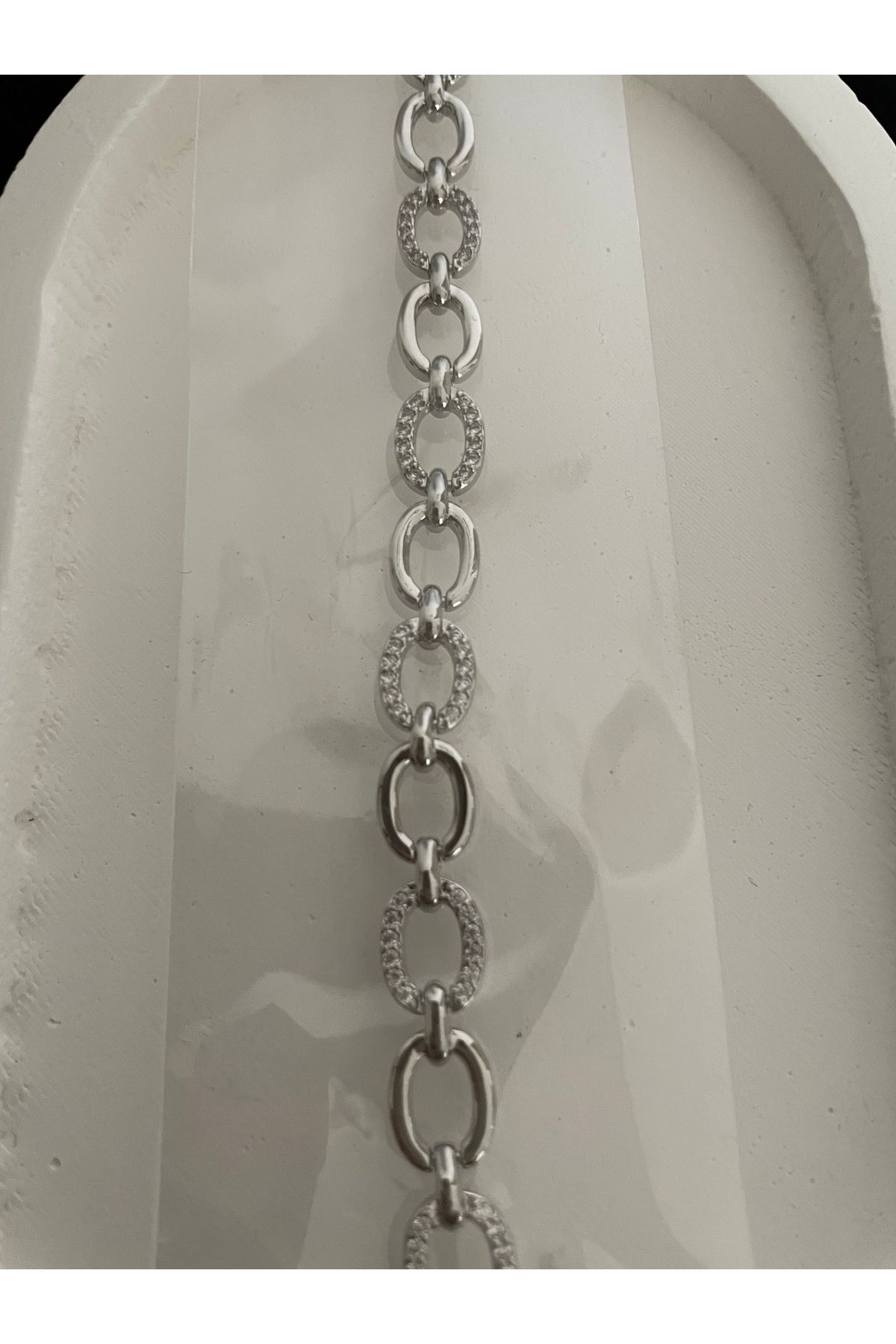 Luna Xuping Çelik Silver Bileklik