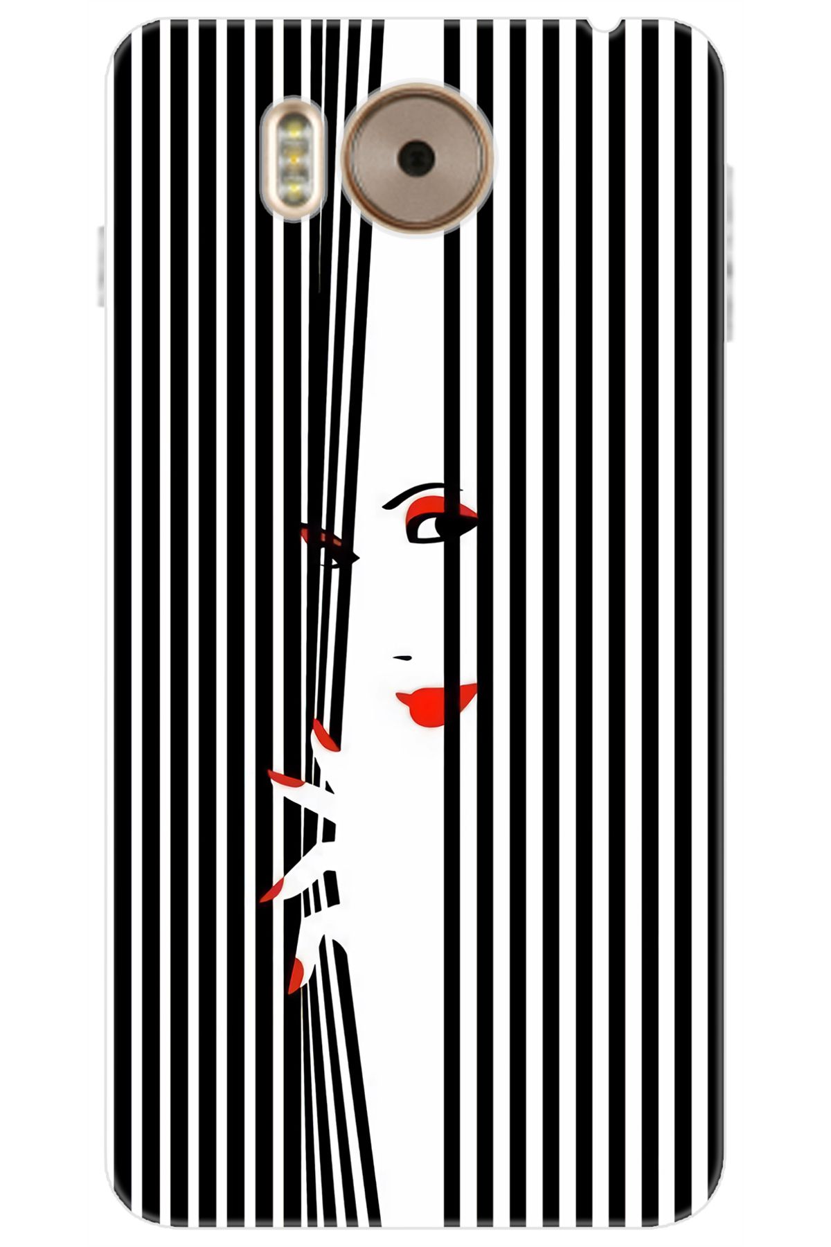 Ceppare Vestel Venüs V3 5580 Uyumlu Kılıf Desen Baskılı Silikon Saklambaç Art Style STK:735 CP-Qaj0E2q