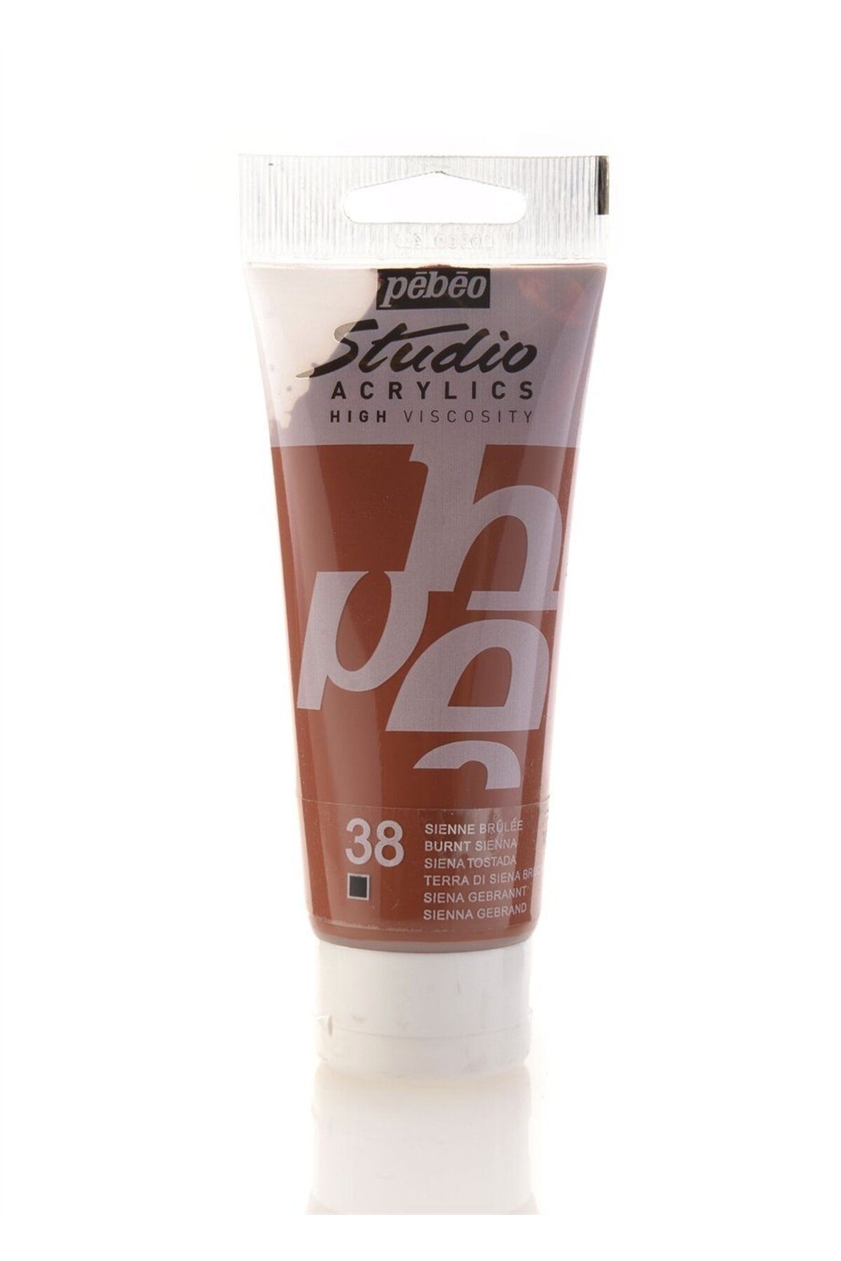 Pebeo xl Studio Pro. Akrilik Boya 100ml 38 Burnt Sienna