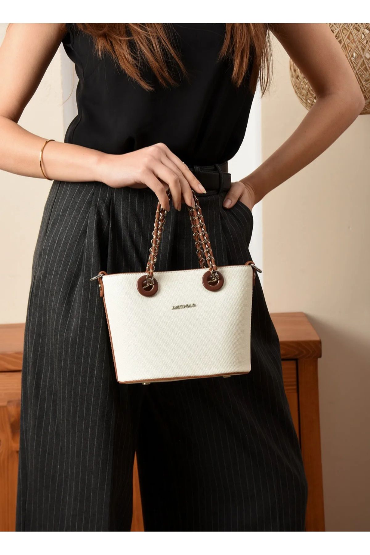 Just Polo bucket model women bag 21x16 cm