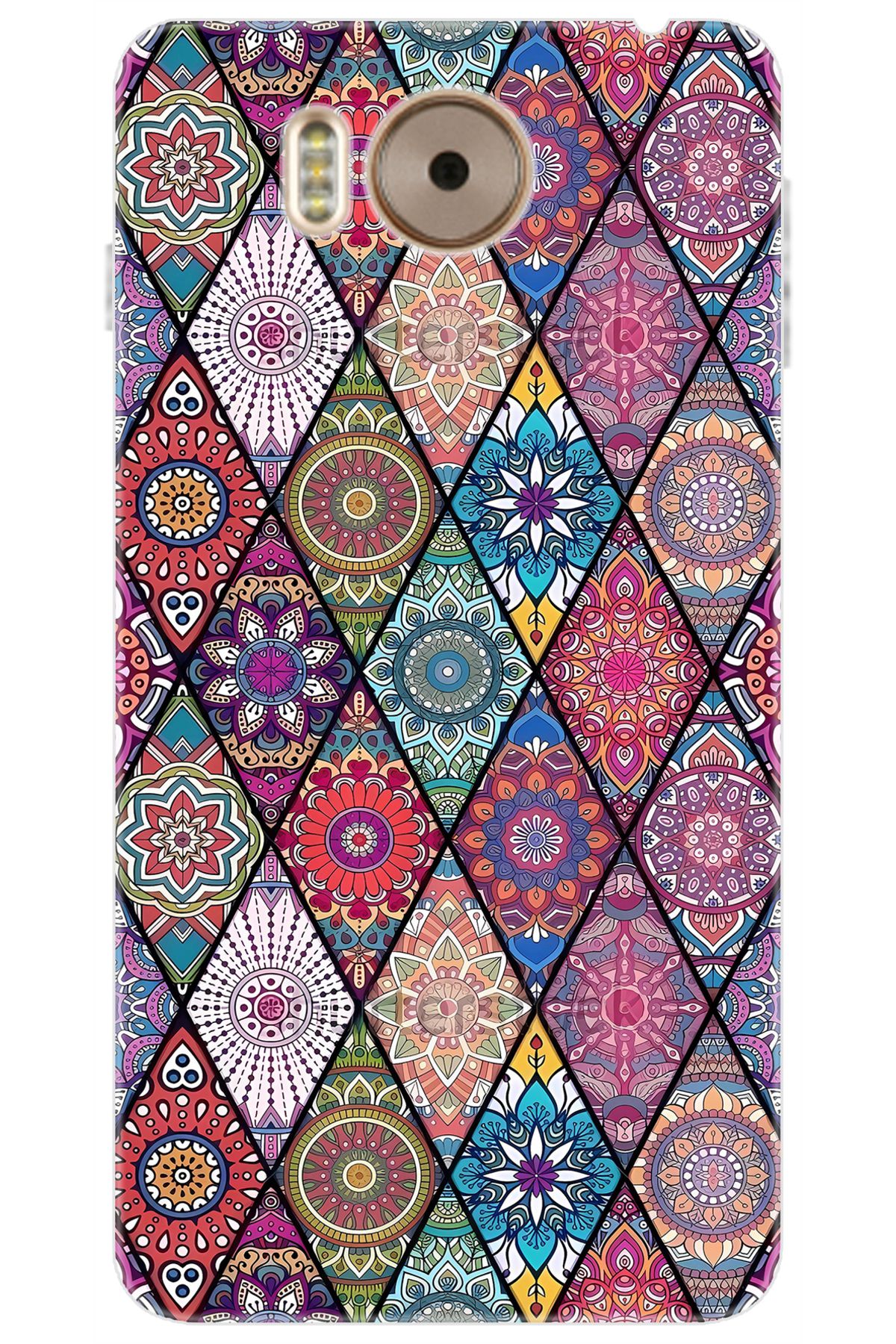 Ceppare Vestel Venüs V3 5580 Uyumlu Kılıf Desen Baskılı Silikon Kilim Tasarım STK:660 CP-Gx3UcDa