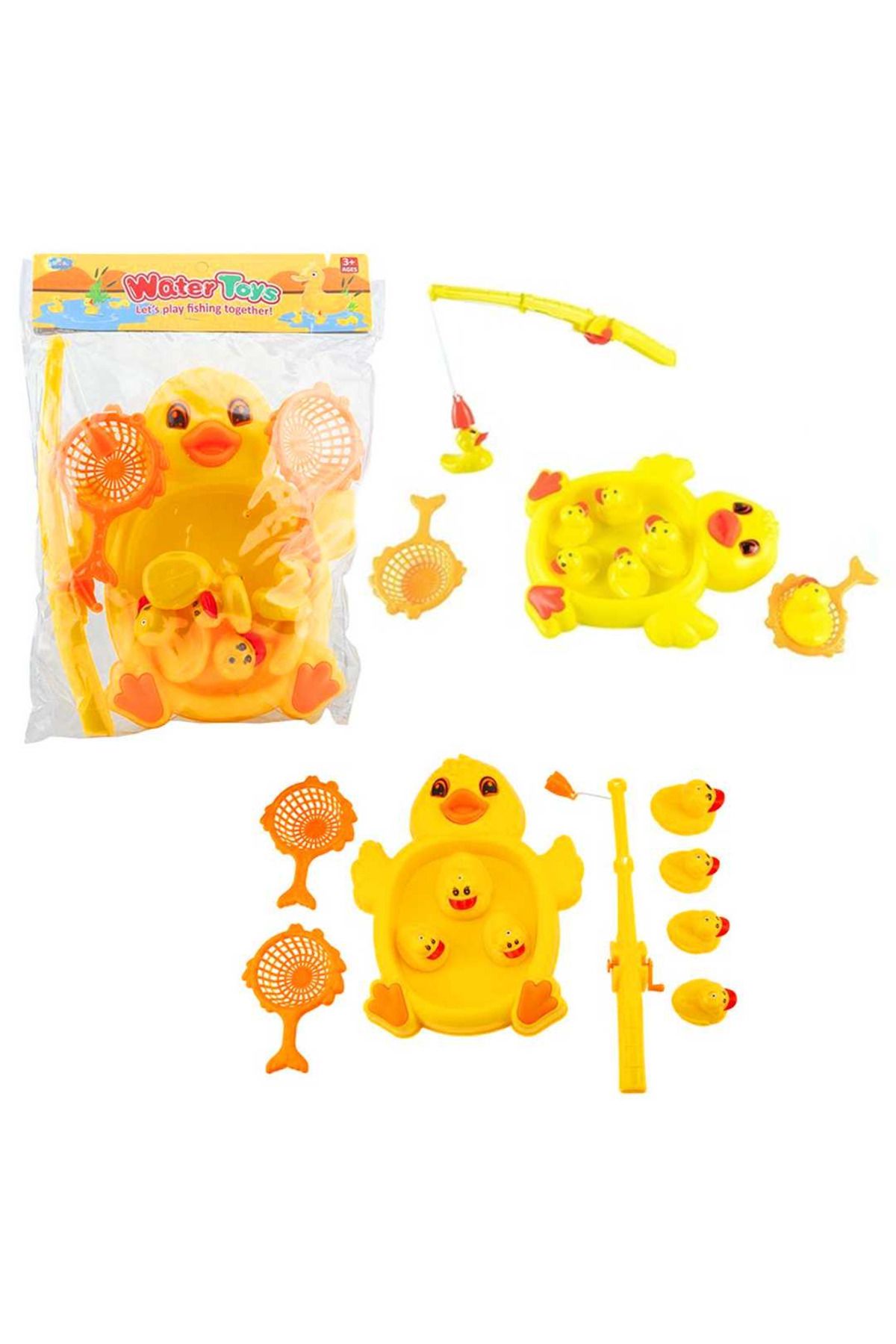 Art Tone WATER TOYS HL-3004 ÖRDEK HAVUZLU ÖRDEK OLTA SETİ 3+
