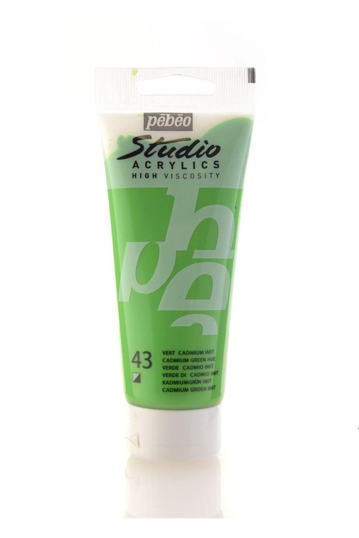 Pebeo xl Studio Pro. Akrilik Boya 100ml 43 Cadmium Green Hue