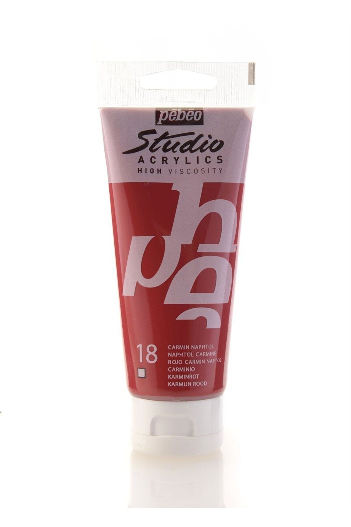 Pebeo xl Studio Pro. Akrilik Boya 100ml 18 Napthol Carmine