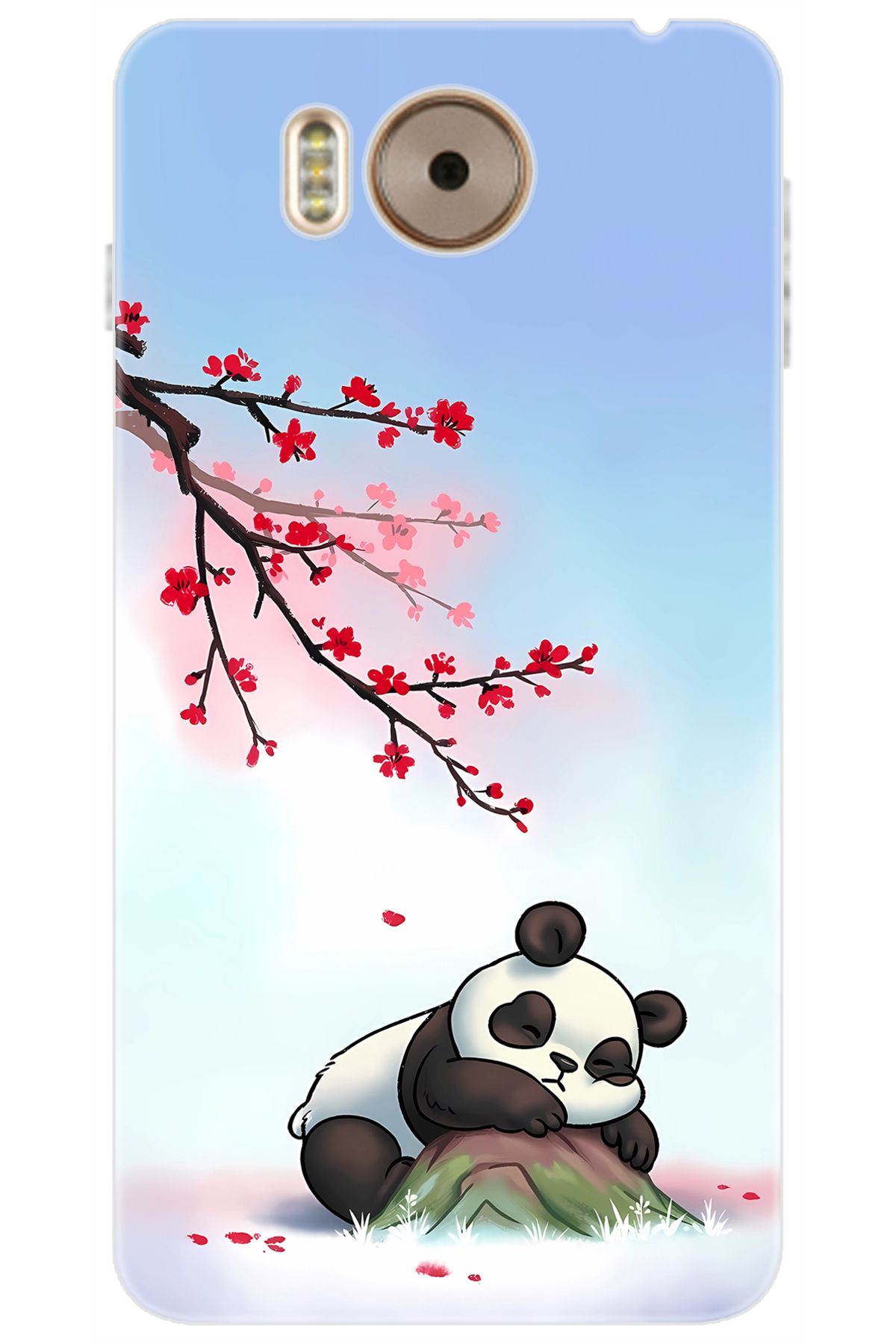 Ceppare Vestel Venüs V3 5580 Uyumlu Kılıf Desen Baskılı Silikon Uyuyan Panda STK:627 CP-ui6Q3E1