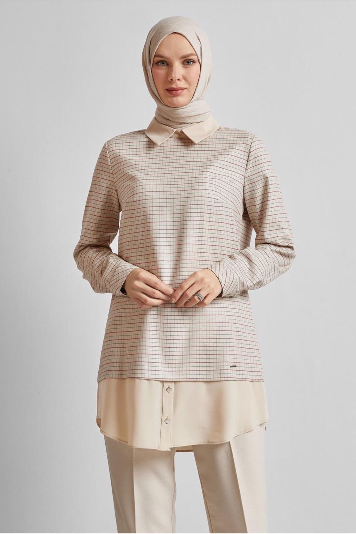 Alvina GÖMLEK GARNİLİ TUNİK 45637