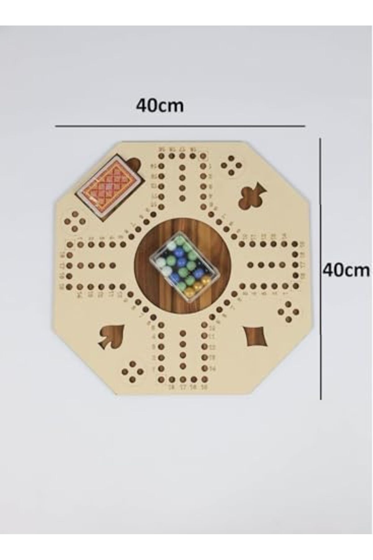 Other-Numbered Jackaroo Wooden Lightweight Thin Sheet Board Game For 4 Players 6