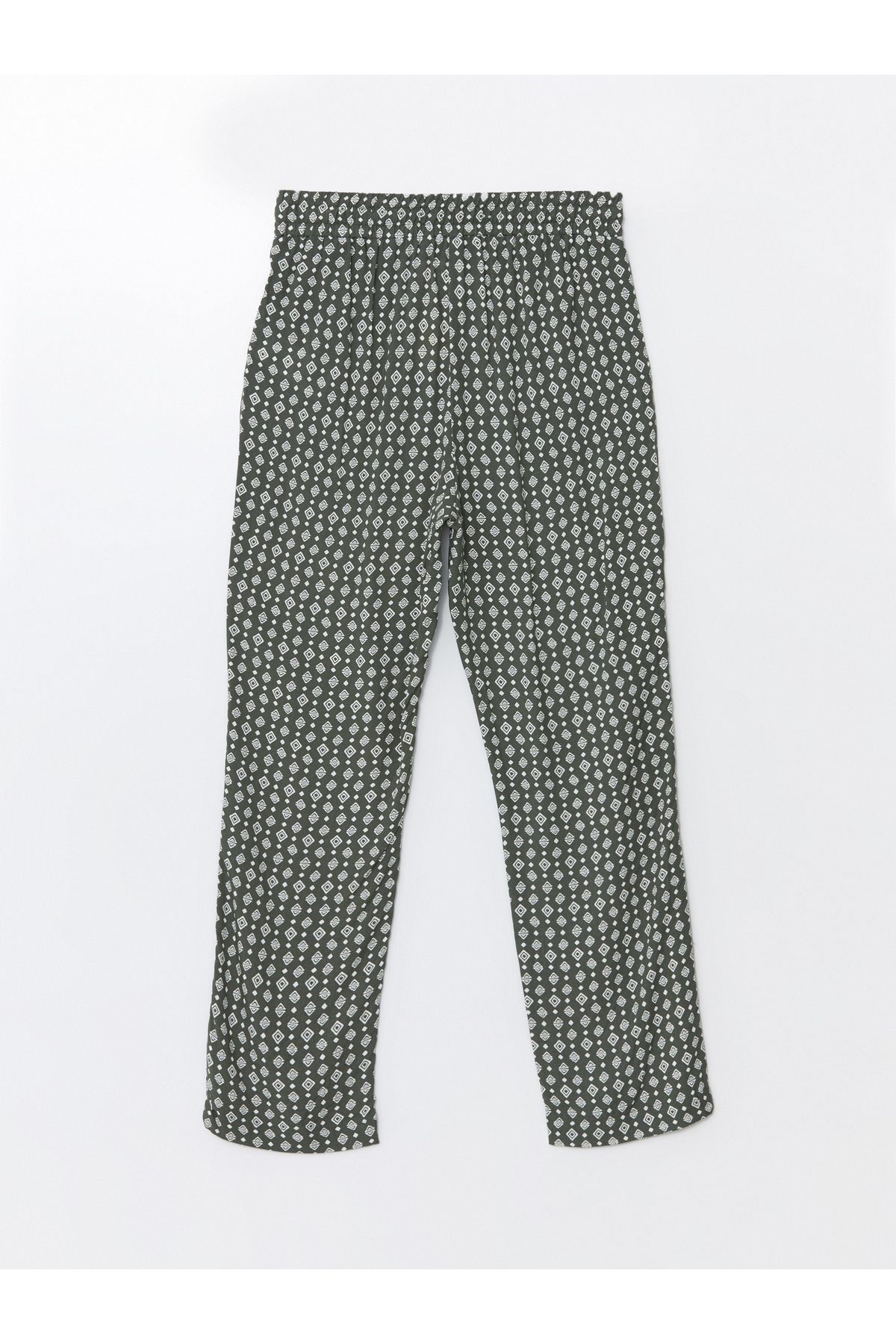 LC Waikiki-Comfortable Fit Patterned Maternity Pants with Elastic Waist 6