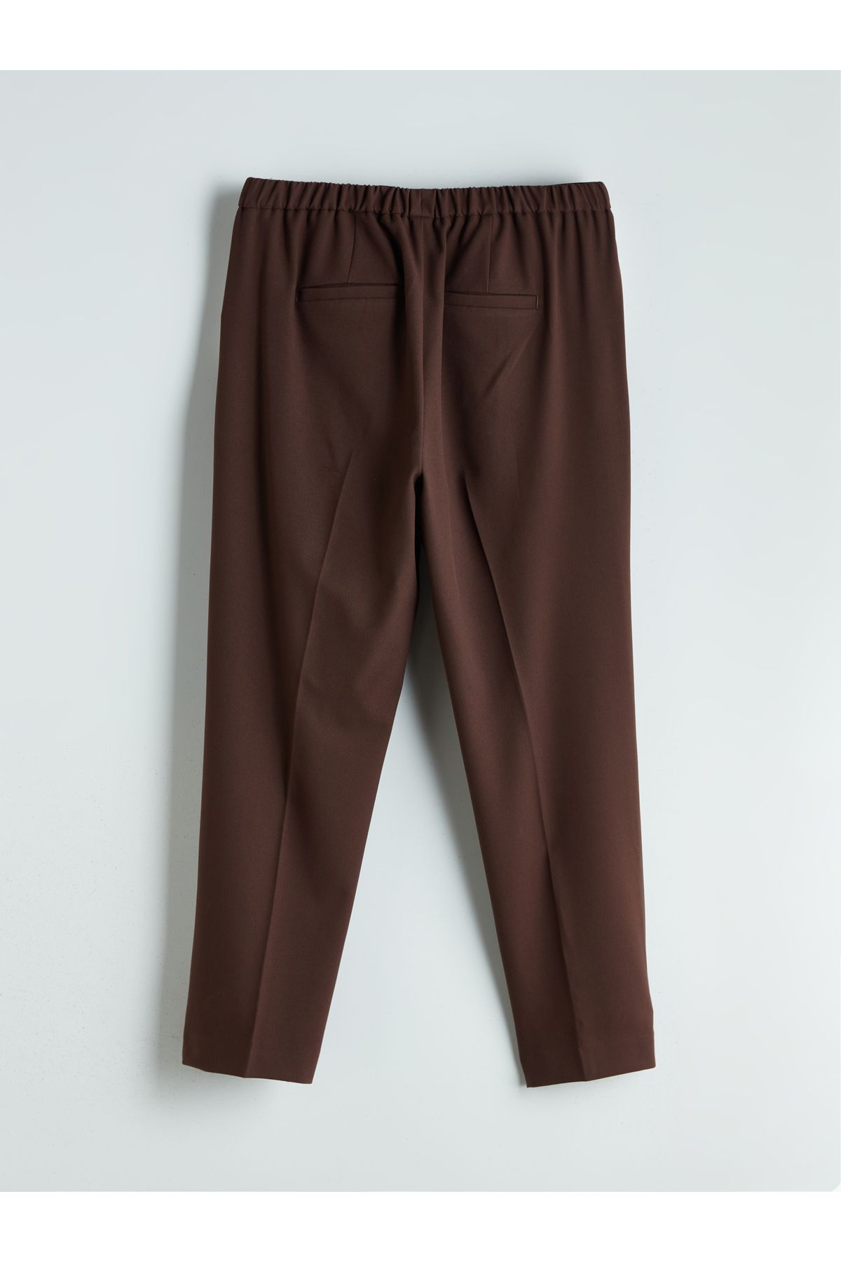 LC Waikiki-Standard Fit Women's Trousers with Elastic Waist 6