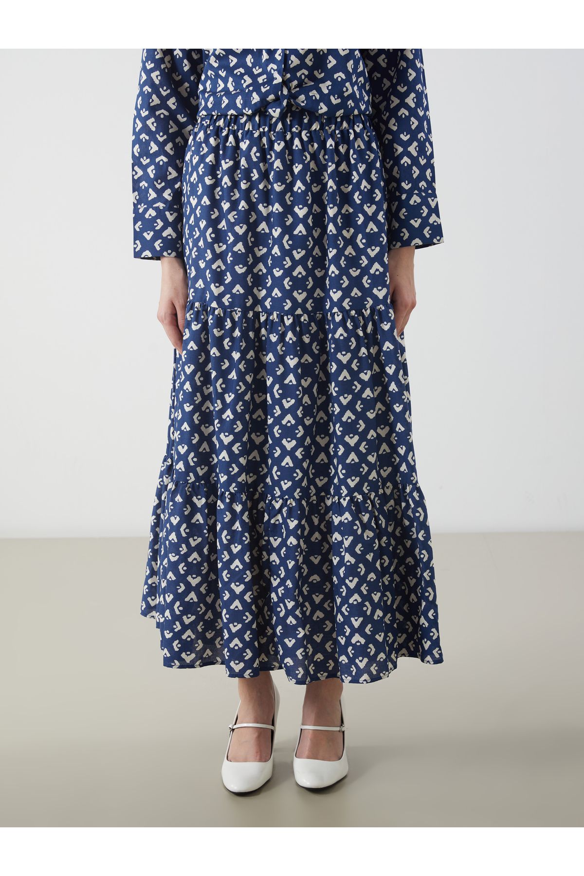 LC Waikiki-Patterned Katkat Skirt with Elastic Waist 2