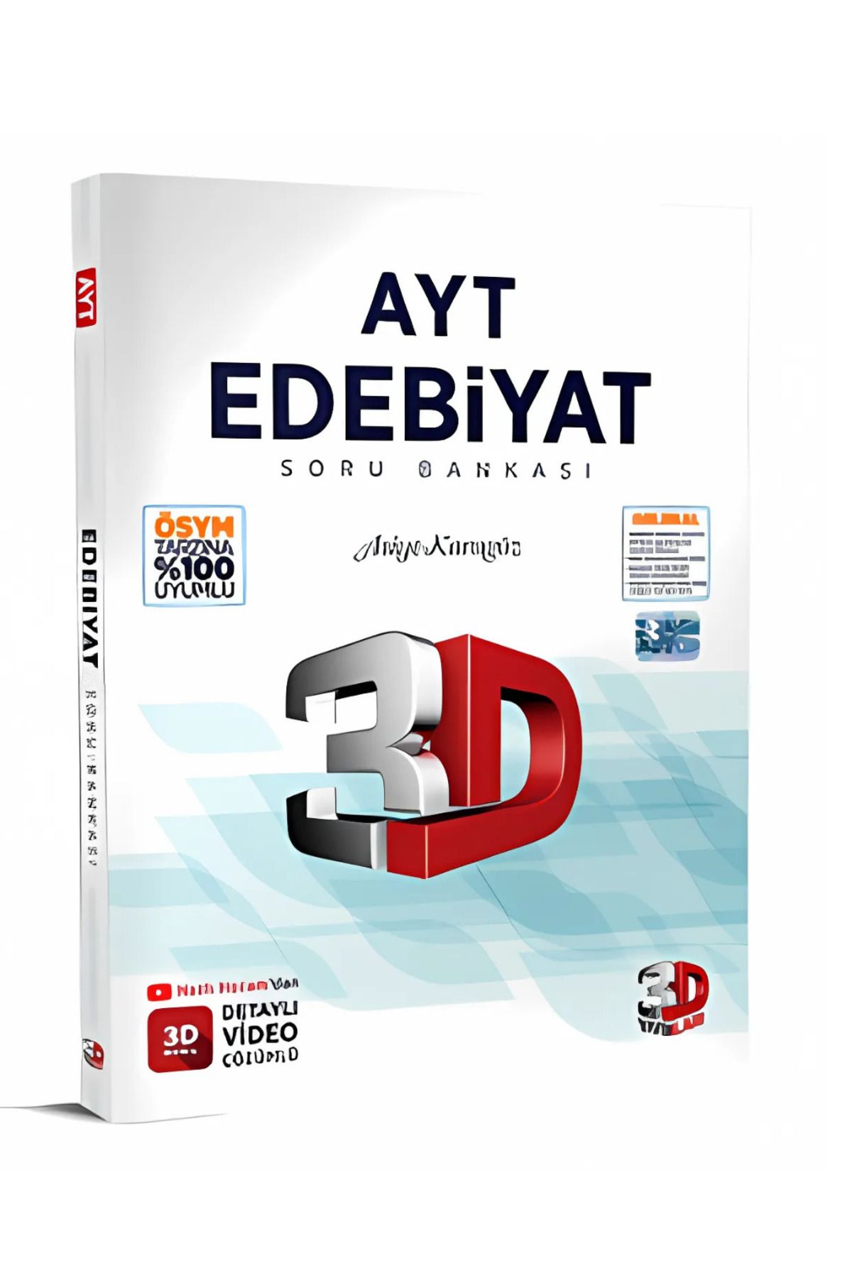 3D Yayınları 2026 3D AYT Soru Bankası Edebiyat