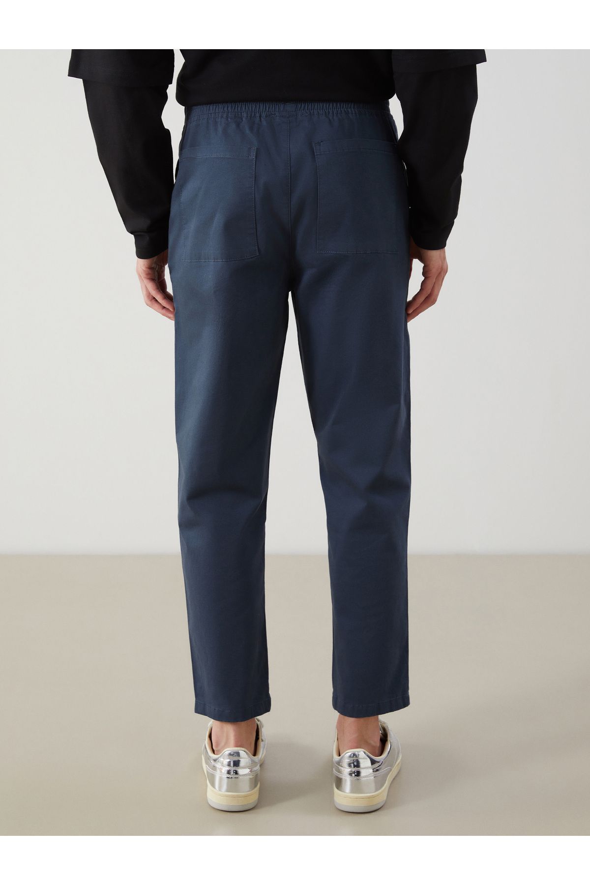LC Waikiki-Ανδρικό παντελόνι Gabardine Comfortable Fit 4