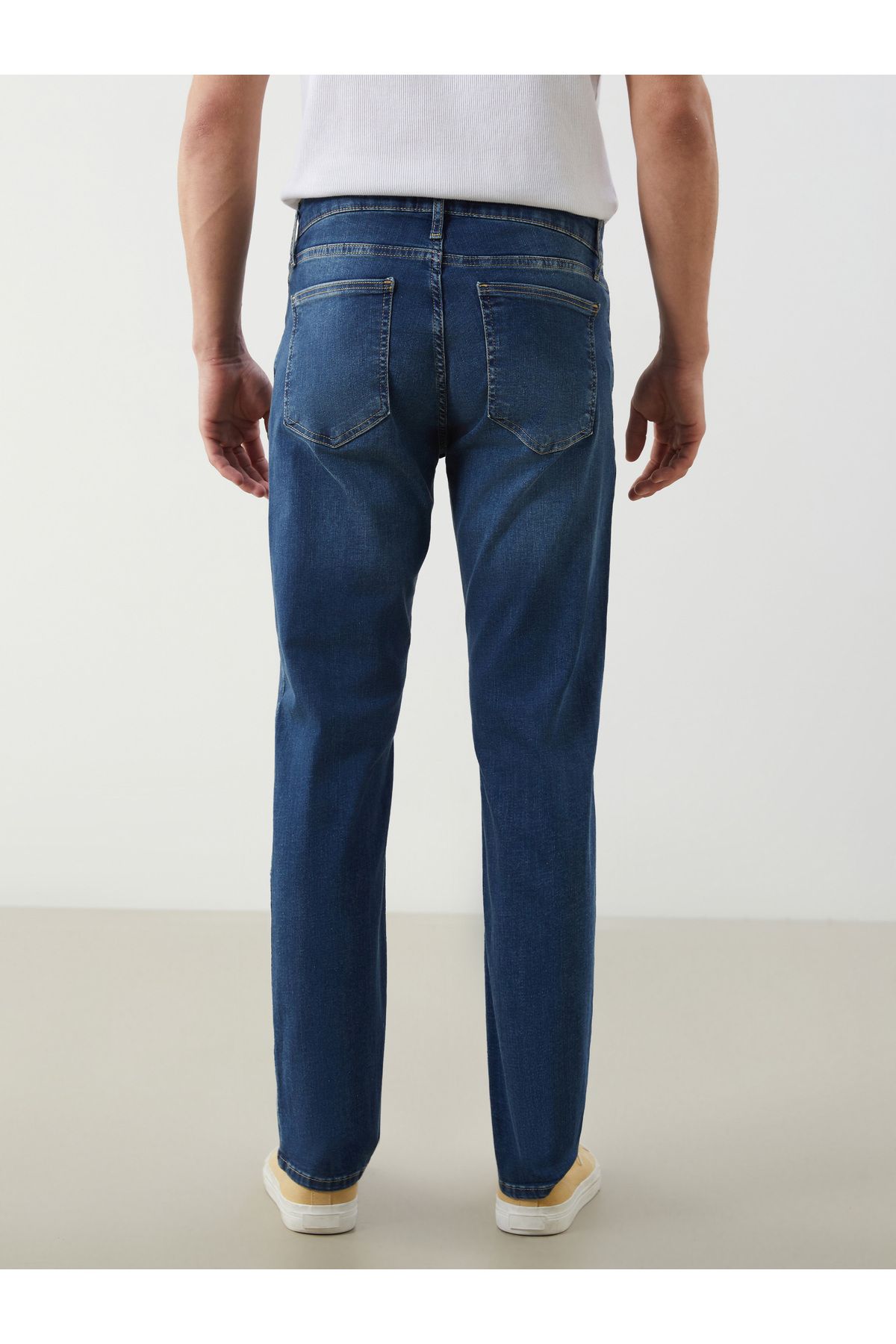 LC Waikiki-Ανδρικό τζιν παντελόνι 779 Regular Fit 4