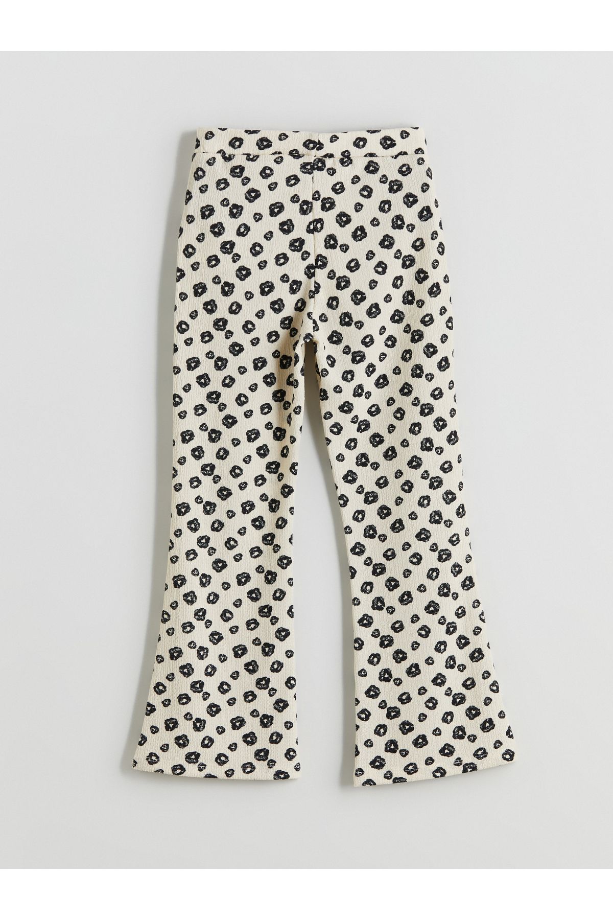 LC Waikiki-Leopard Patterned Girl's Leggings with Elastic Waist 3