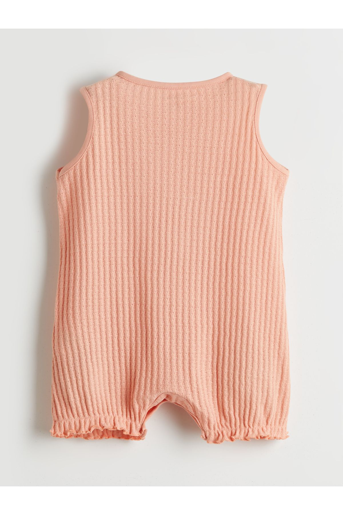 LC Waikiki-Strukturierter Baby-Strampler aus gekämmter Baumwolle, 2er-Pack 4