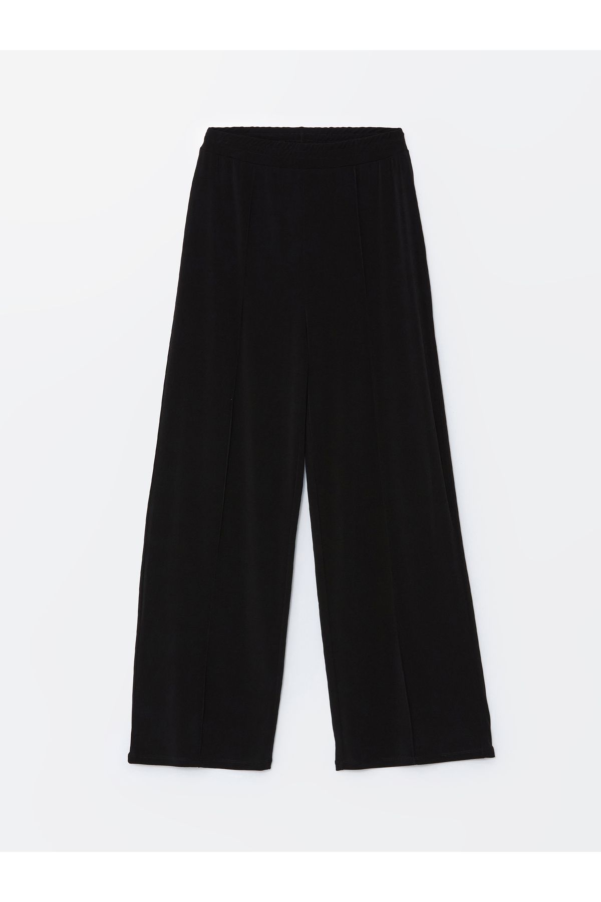LC Waikiki-Pantaloni de damă cu talie elastică cu picioare largi 5