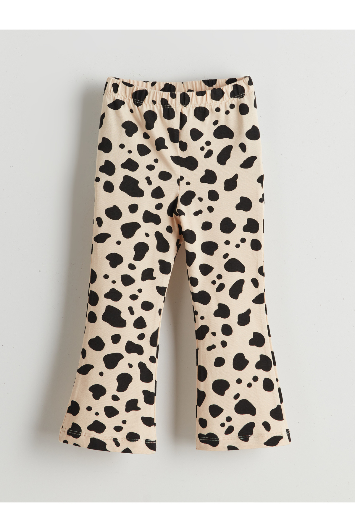 LC Waikiki-Girls' Leggings with Elastic Waist and Flared Legs 1