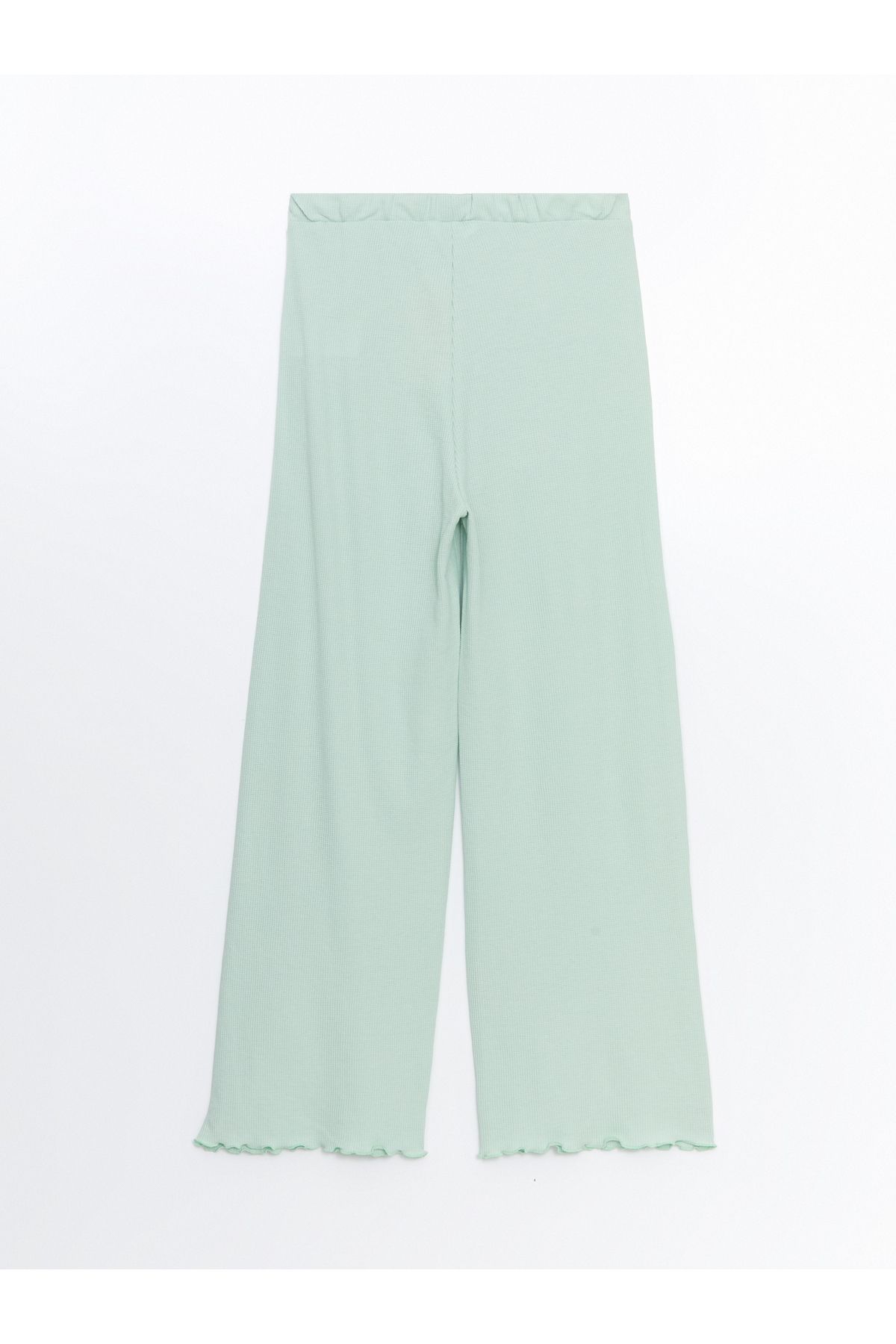 LC Waikiki-Partea de jos de pijama de damă cu textura elastică 6