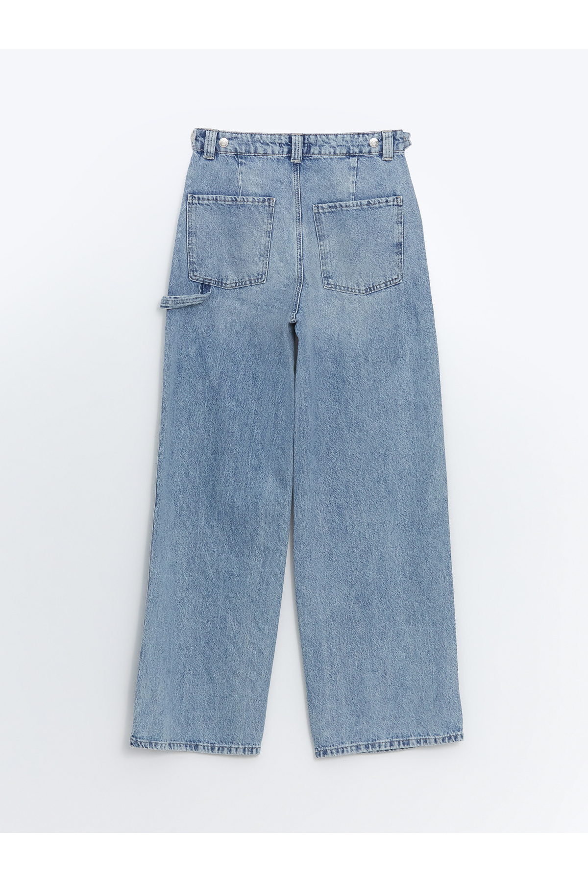 LC Waikiki-Pantaloni de damă în jean Wideleg 6
