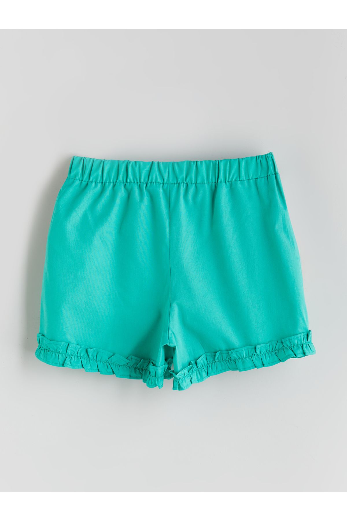 LC Waikiki-Basic Popeline Mädchenbluse und Shorts 2er-Pack 5