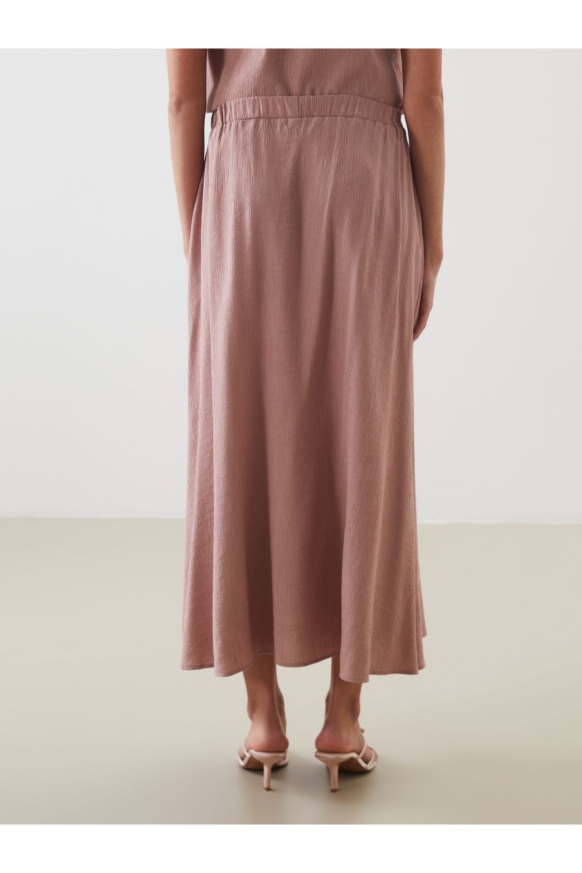 LC Waikiki-A-Line Skirt with Elastic Waist 4