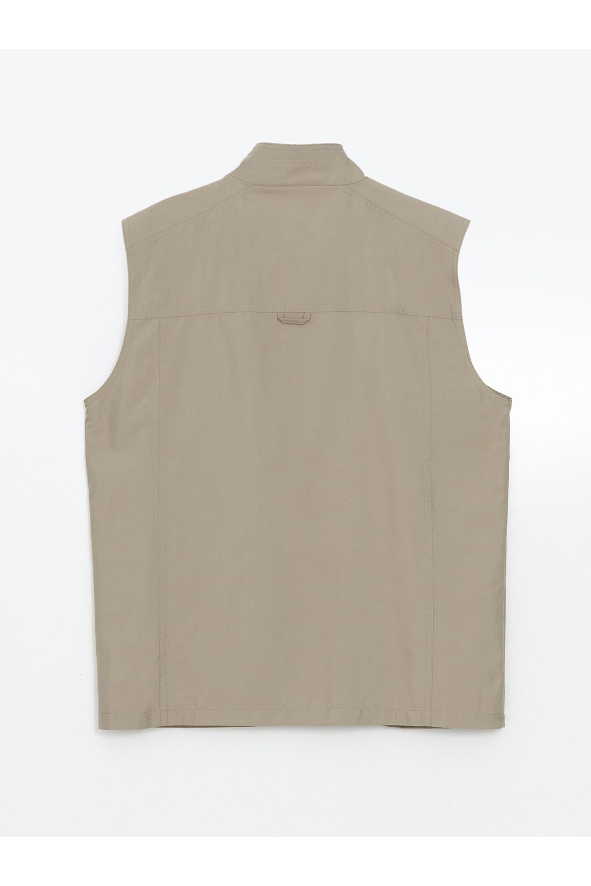 LC Waikiki-Herren-Jagdweste mit Stehkragen und Standard-Passform 7