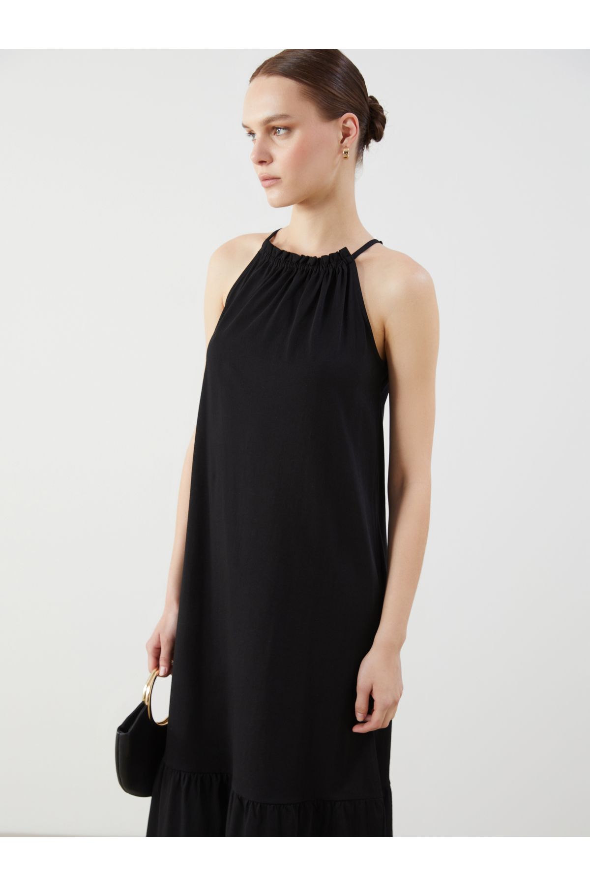 Halter Yaka Elbise