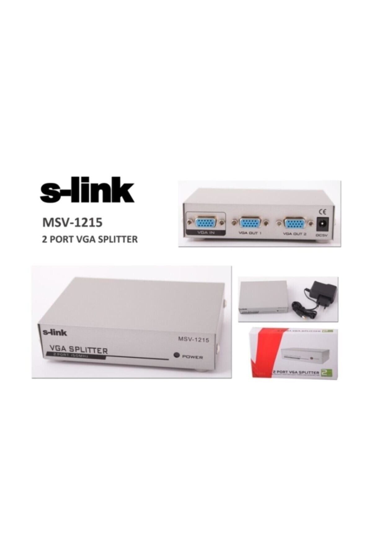 S-LINK Msv-1215 1pc-2mn 150mhz Vga Çoklayıcı